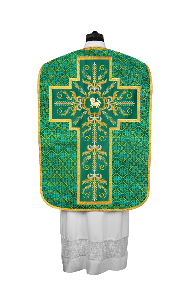 Roman Chasuble with liturgical motifs