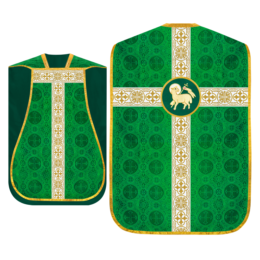 Roman Catholic Chasuble with Spiritual Motif