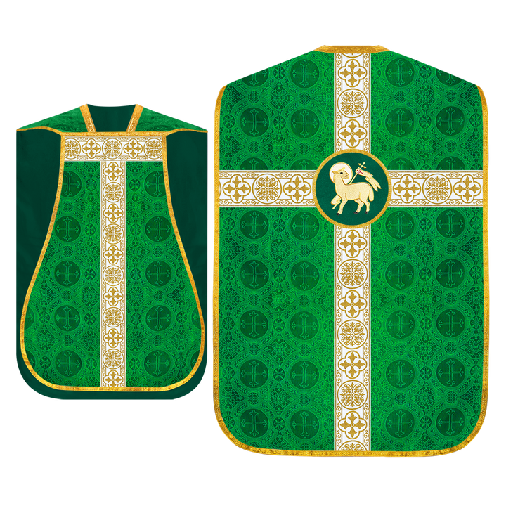 Roman Catholic Chasuble with Spiritual Motif