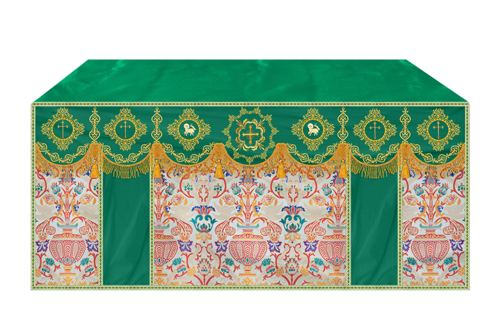 Embroidered Tapestry Altar Cloth