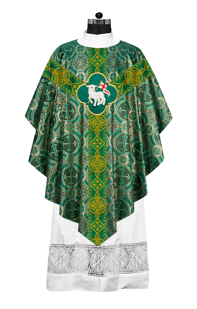 Ornate Liturgical Pugin Chasuble Vestment