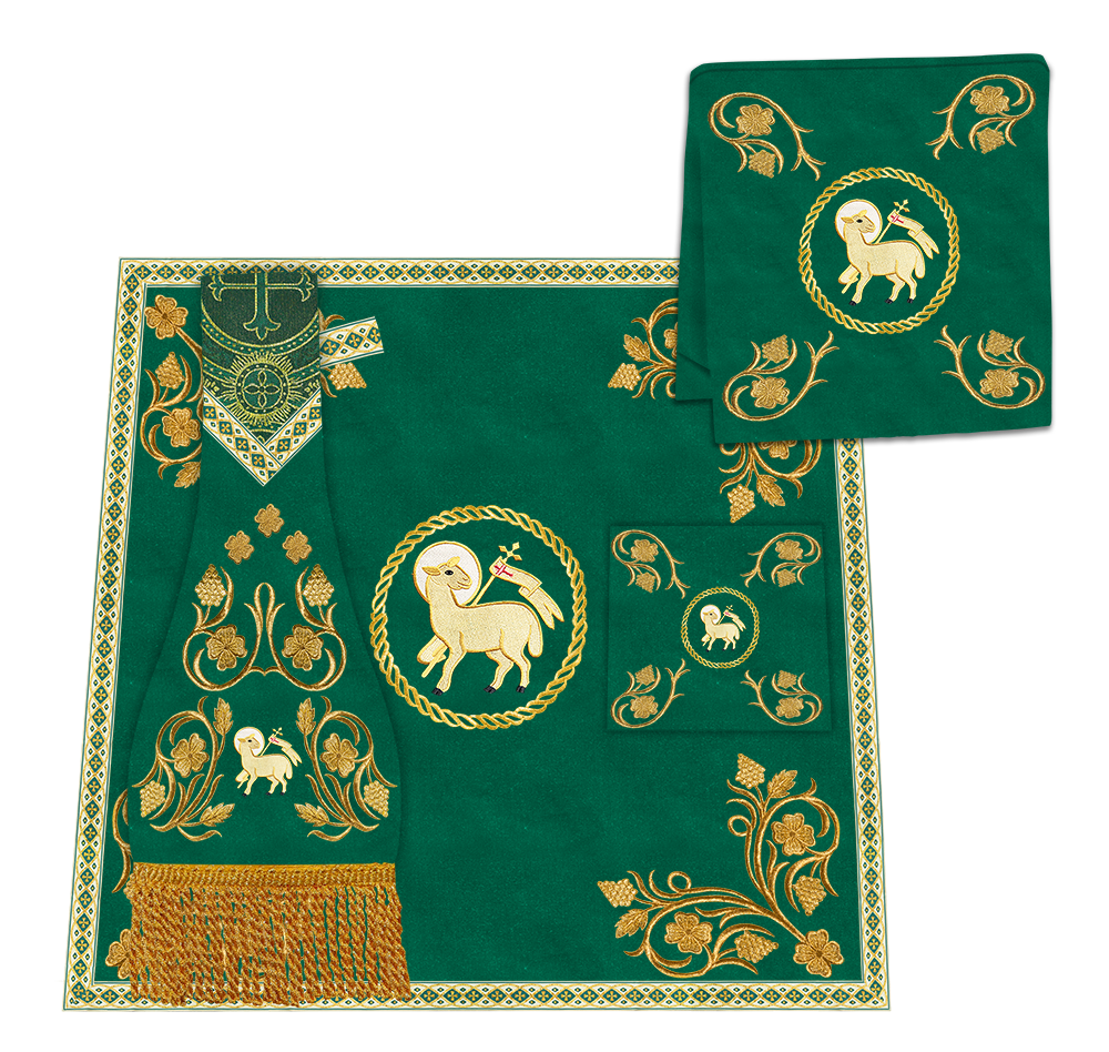 Borromean Chasuble Vestment With Grapes Embroidery and Trims