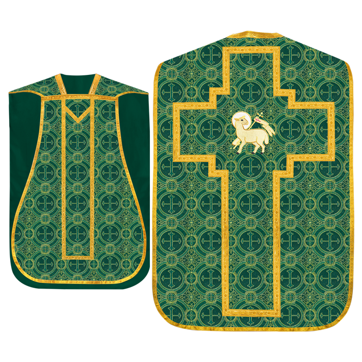 Roman Chasuble with adorned motif