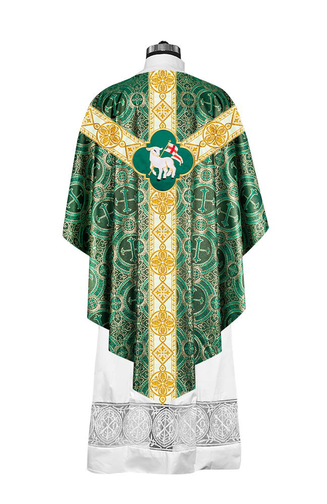 Ornate Liturgical Pugin Chasuble Vestment