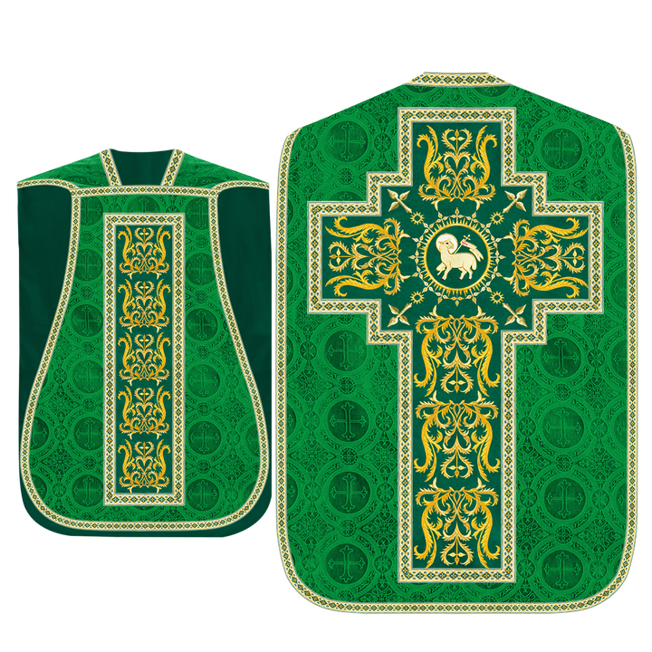 Set of Four Beautiful Roman chasuble vestments