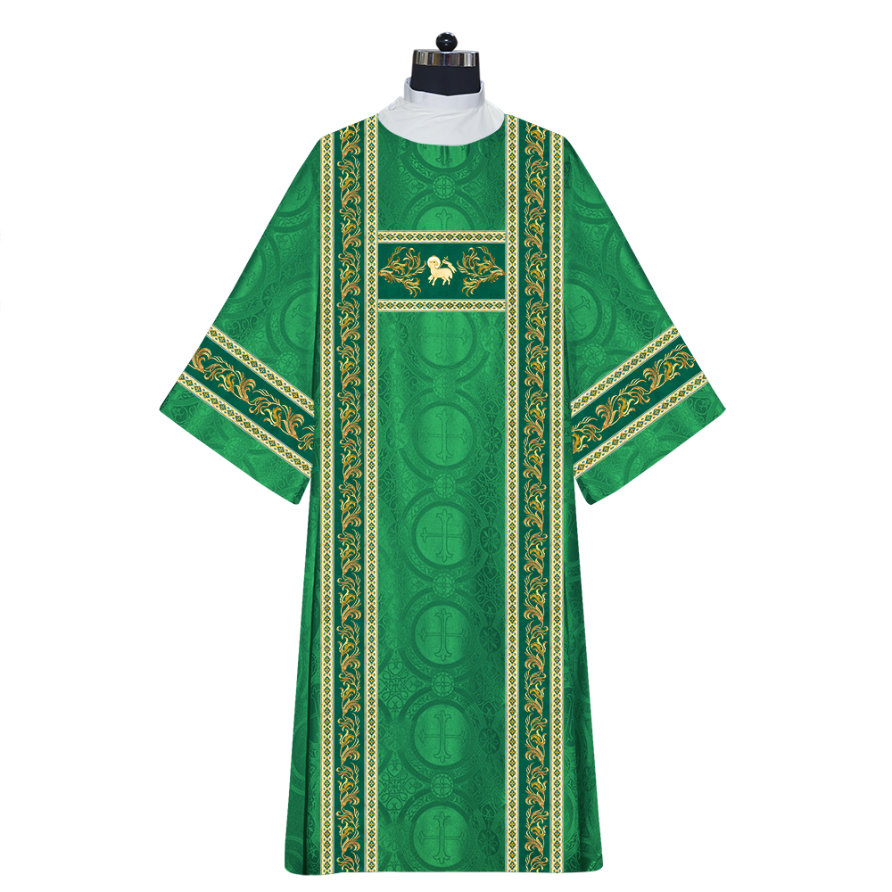 Dalmatics Vestments With Enhanced Embroidery