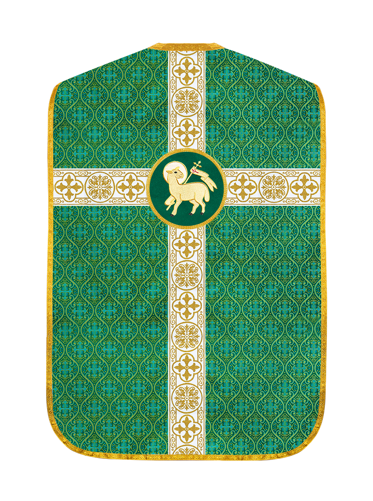 Roman Catholic Chasuble with Spiritual Motif