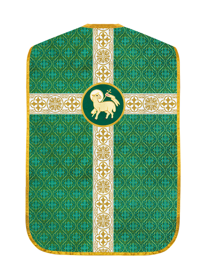 Roman Catholic Chasuble with Spiritual Motif