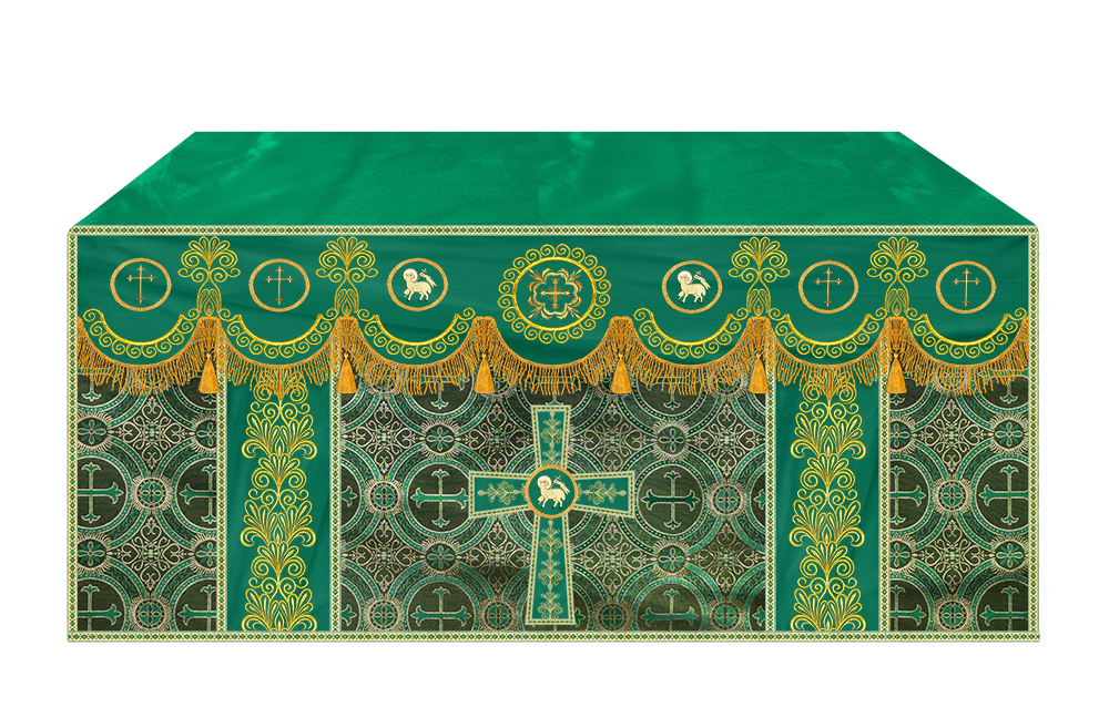 Altar Parament with Motif and Trims