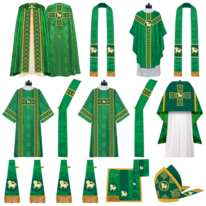 Gothic Highline Mass Set with Embroidered Orphrey