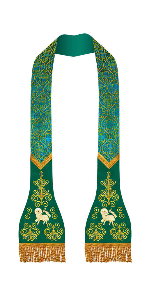 Roman Stole with Liturgical motif