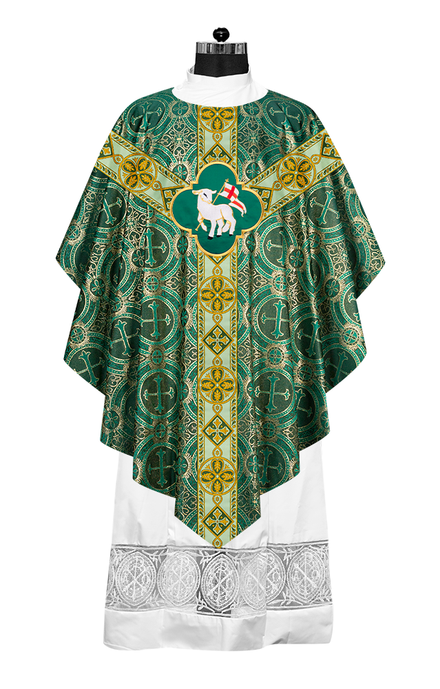 Ornate Liturgical Pugin Chasuble Vestment