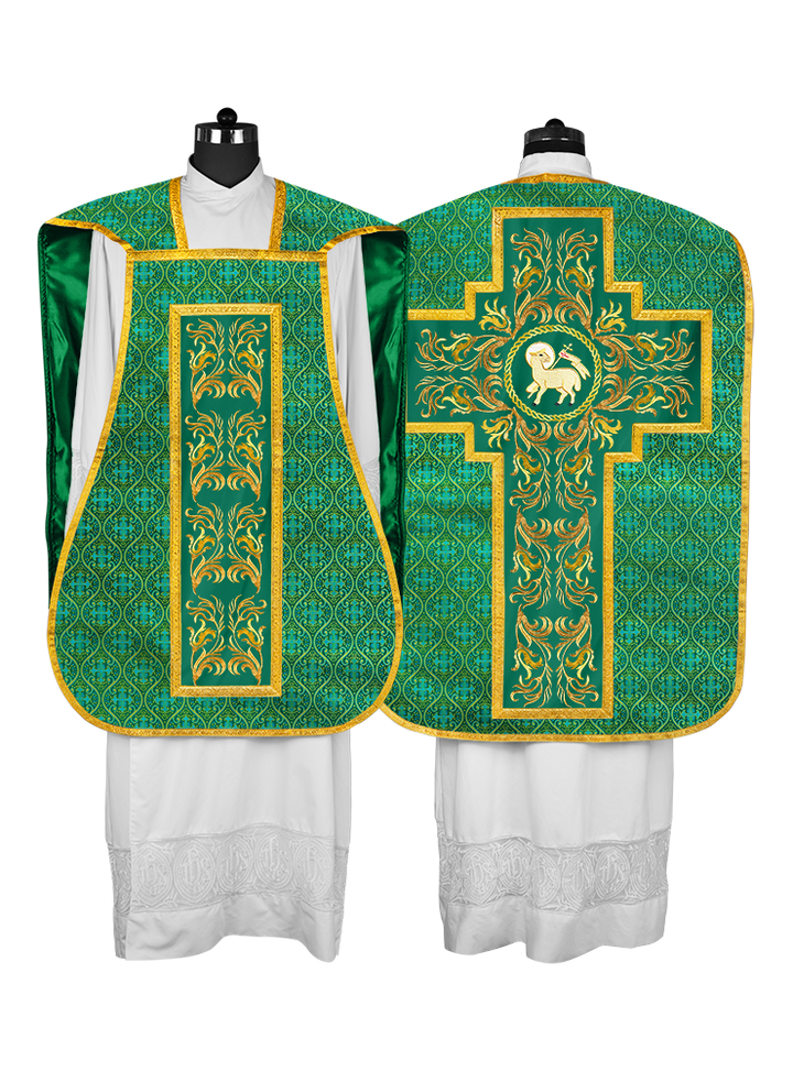 Liturgical Roman Chasuble Vestment
