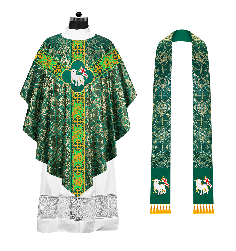 Traditional Liturgical Pugin Chasuble Vestments