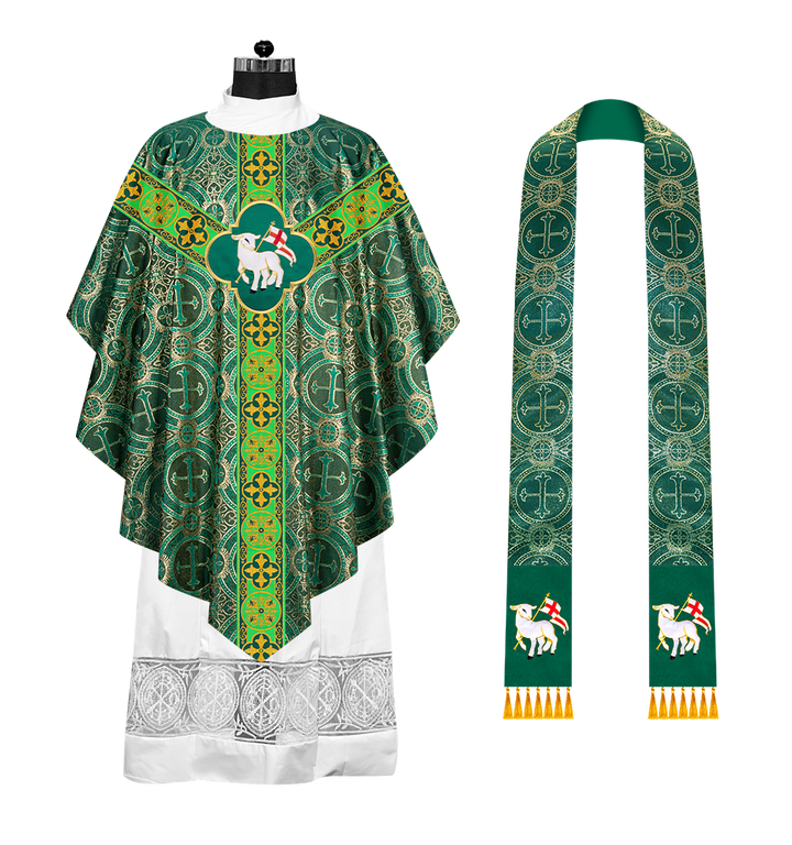 Traditional Liturgical Pugin Chasuble Vestments