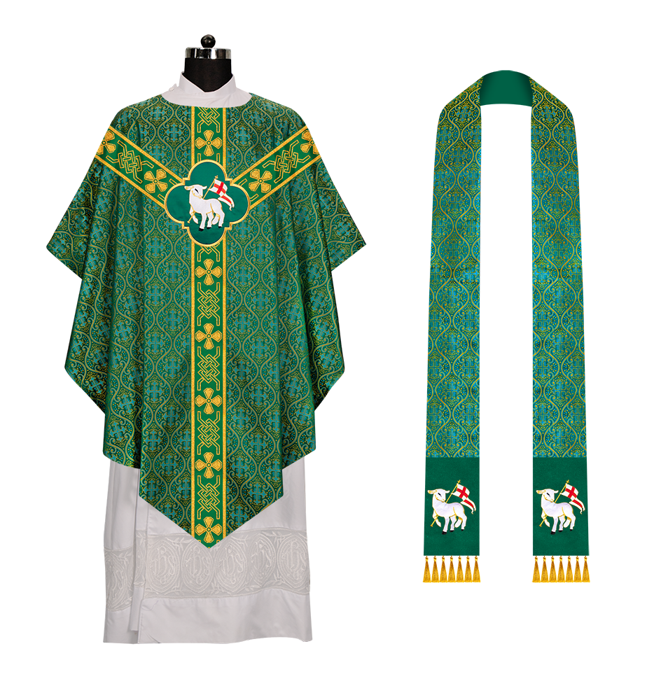 Exquisite Pugin chasuble with Orphrey