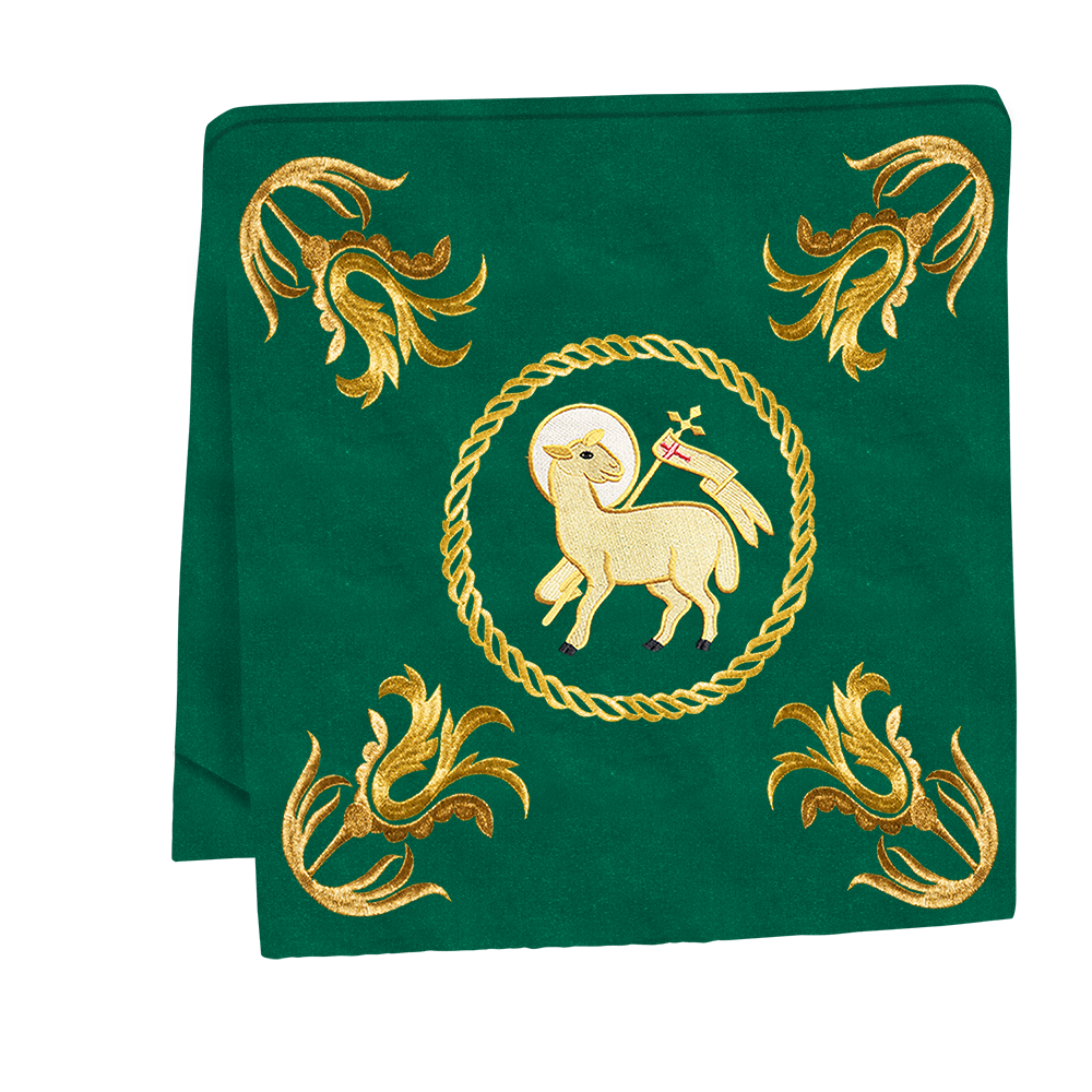 Church Altar Cloth with Refined Embroidery and Motif