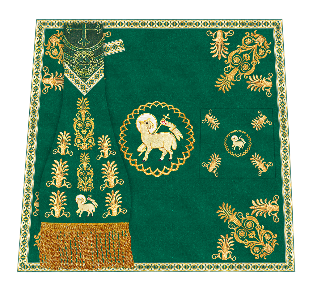 Embroidered Motif and Trims Mass set