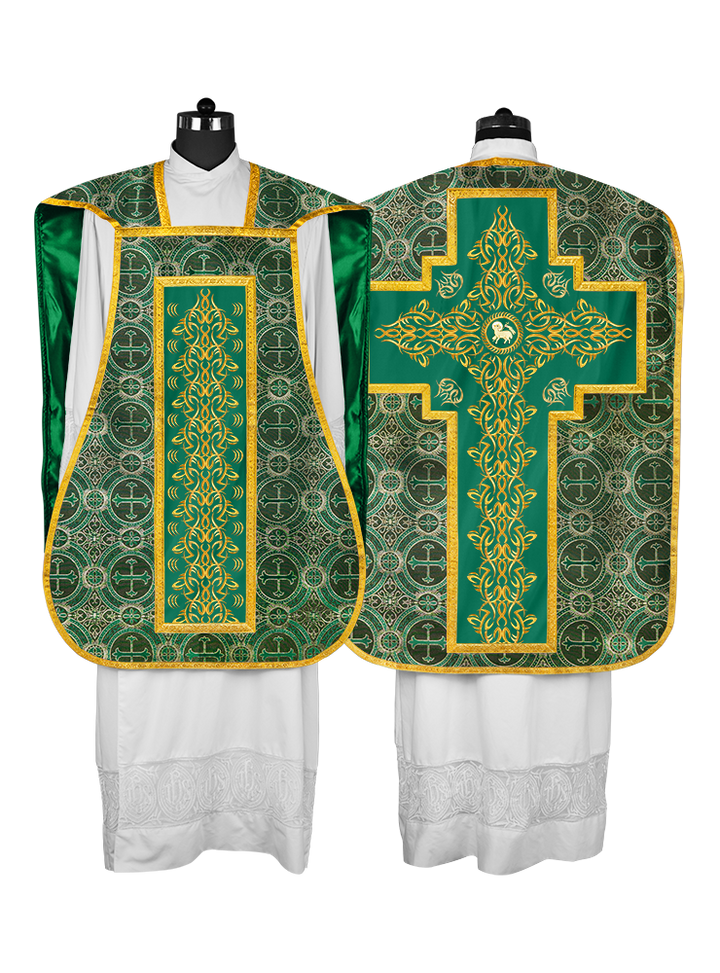 Fiddleback vestment with stole