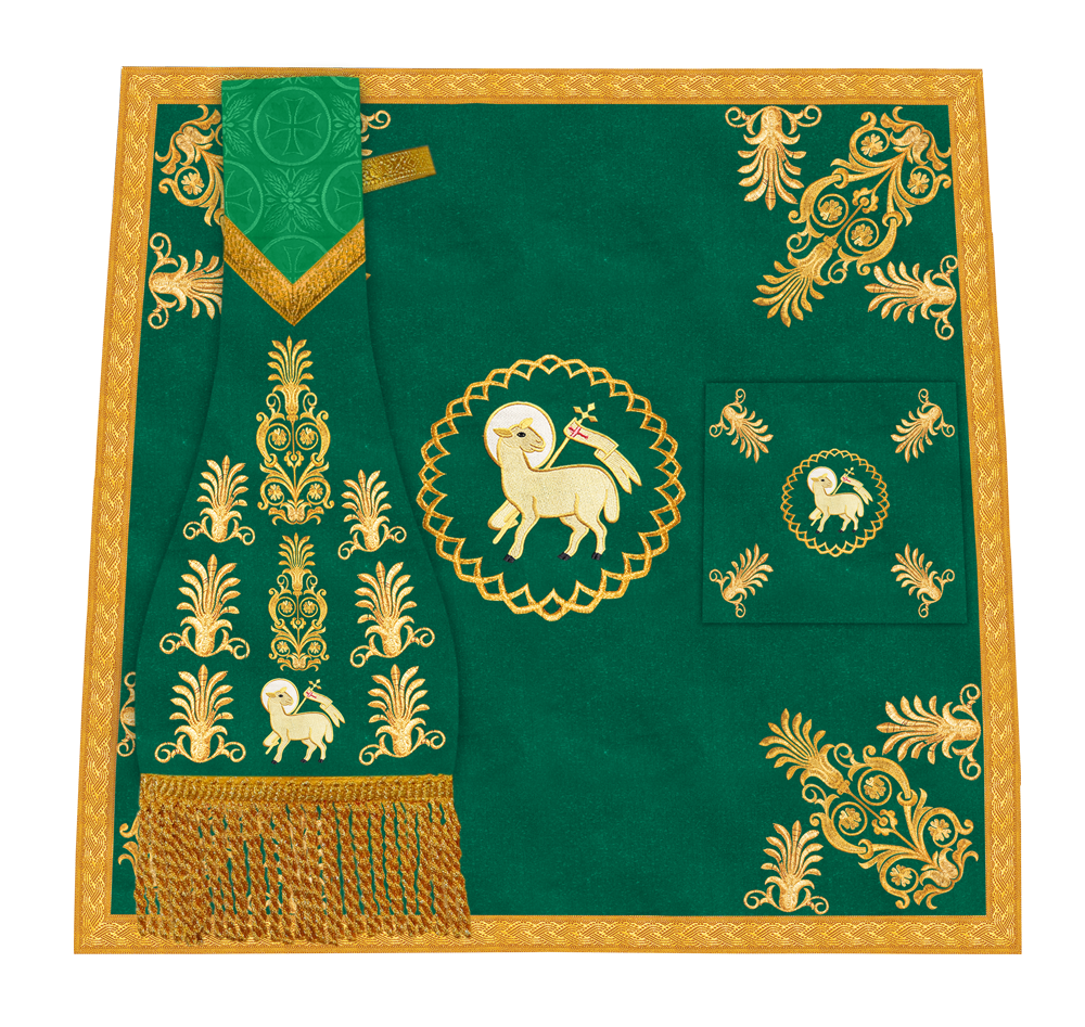 Ornate Embroidered Liturgical Altar Cloth