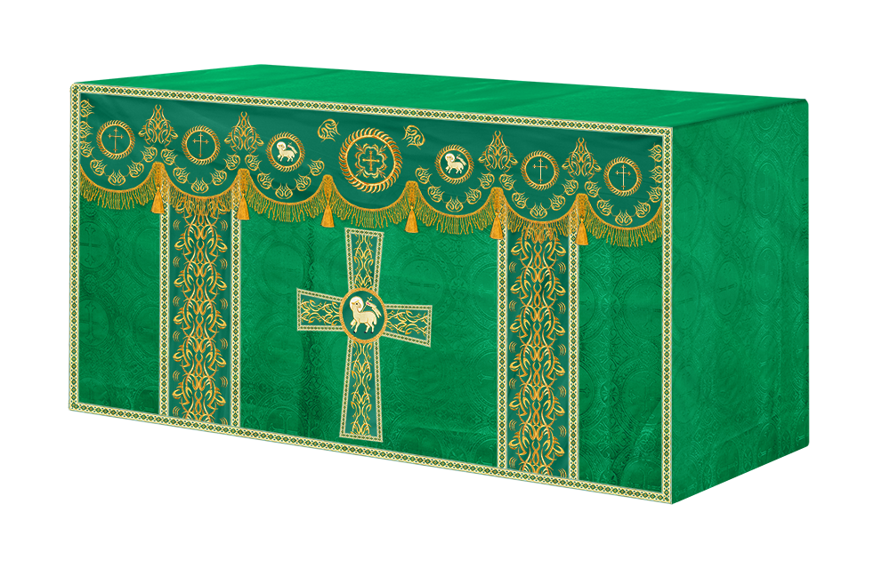 Church Altar Cloth with Trims