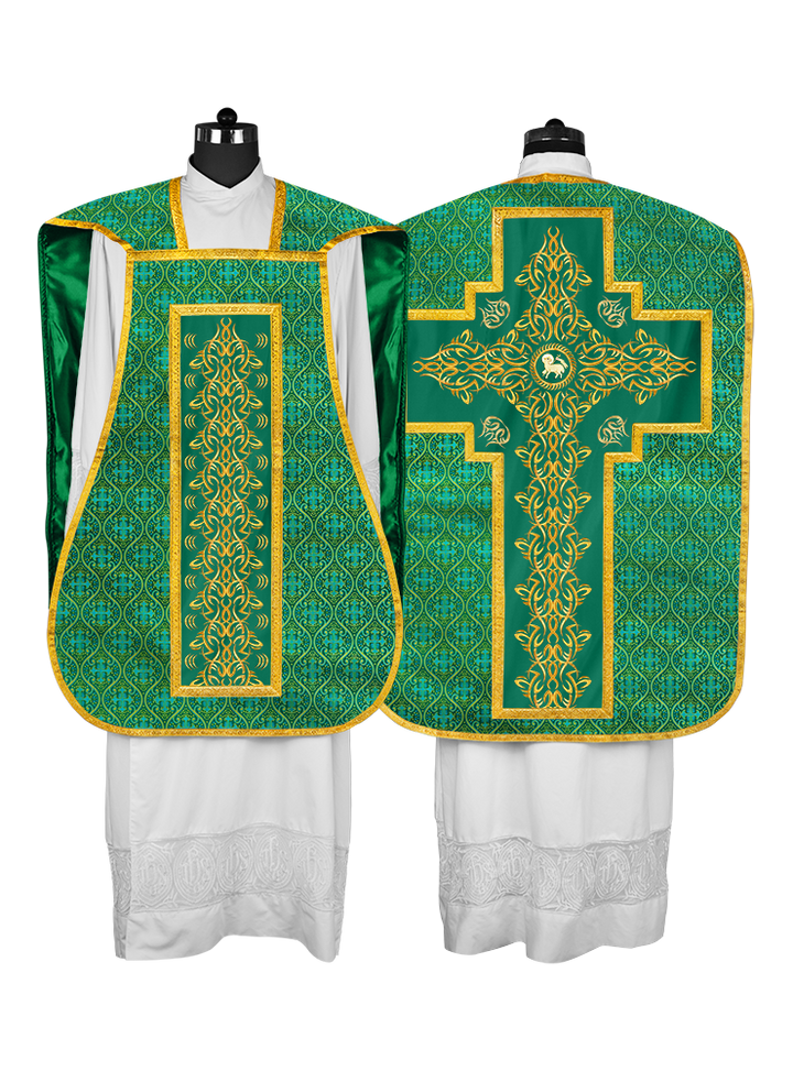 Fiddleback vestment with stole