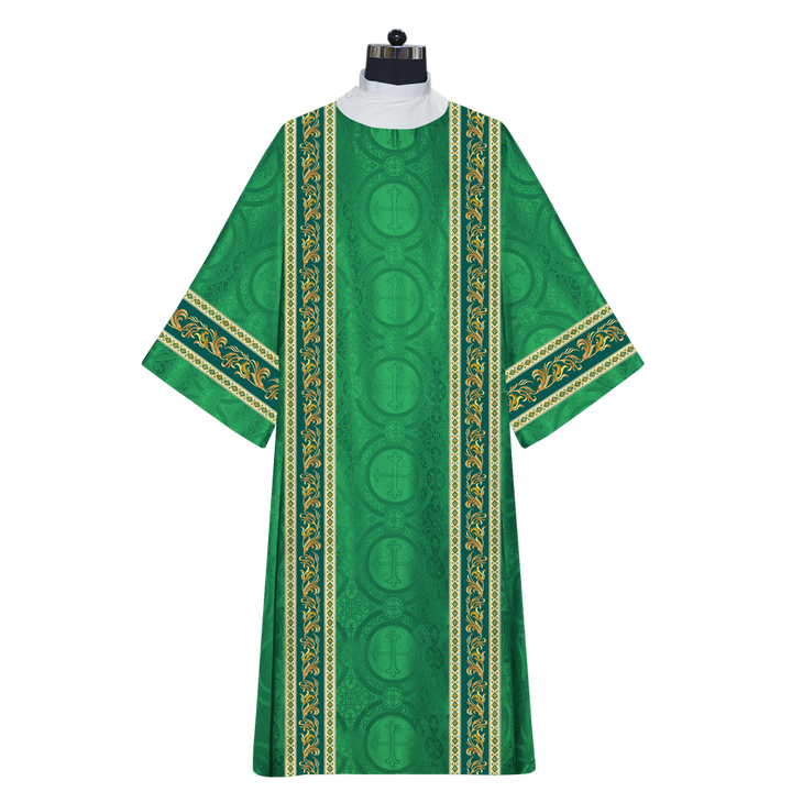 Dalmatics Vestments With Enhanced Embroidery