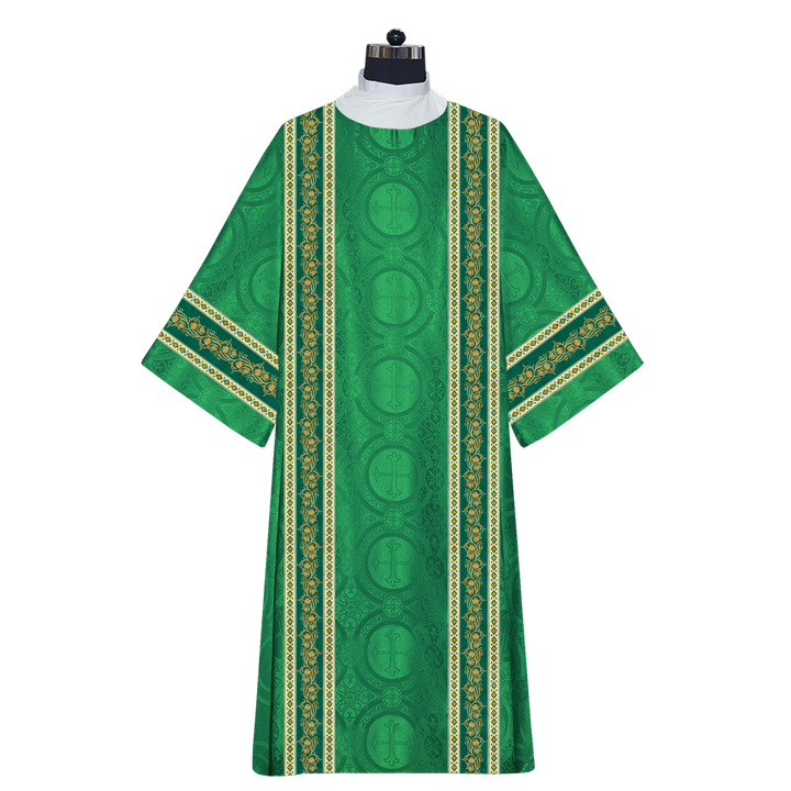 Dalmatics Vestments Adorned With Braids and Trims