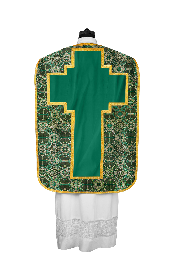 Fiddleback with spiritual motif