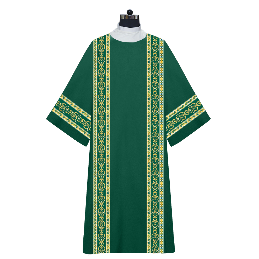 Dalmatics Vestments Enhanced With Woven Braids