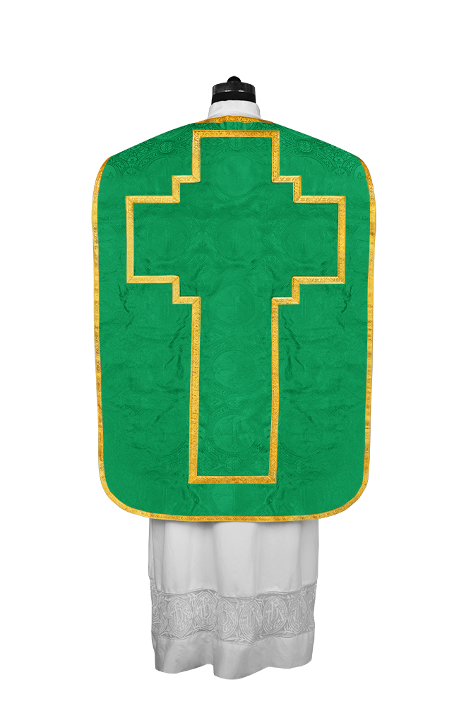 Roman Chasuble with adorned motif
