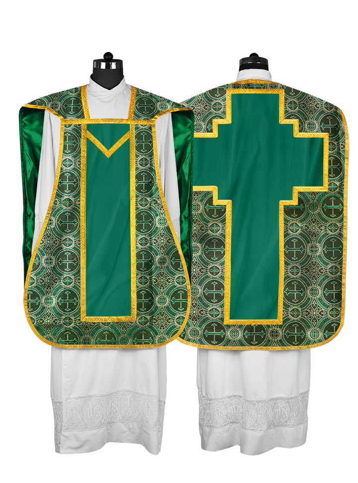 Fiddleback with spiritual motif