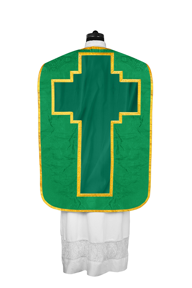 Fiddleback with spiritual motif