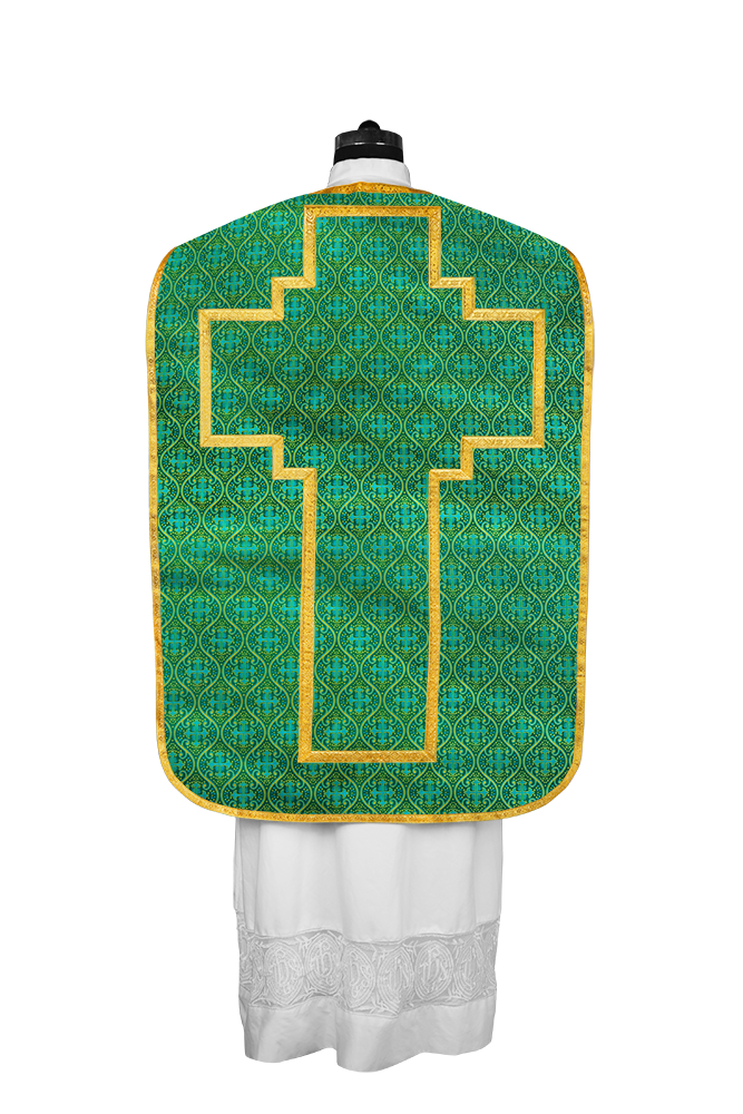 Roman Chasuble with adorned motif