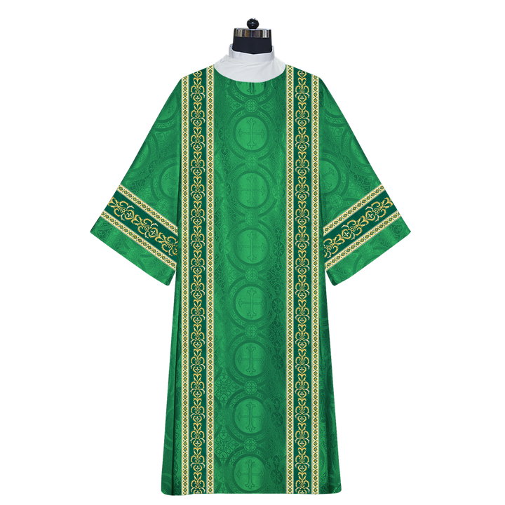 Dalmatics Vestments Enhanced With Woven Braids