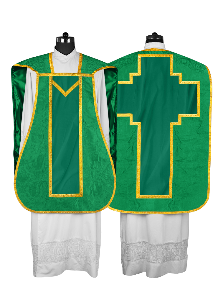 Fiddleback with spiritual motif