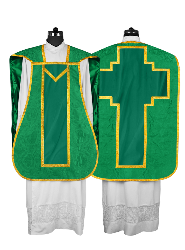 Fiddleback with spiritual motif