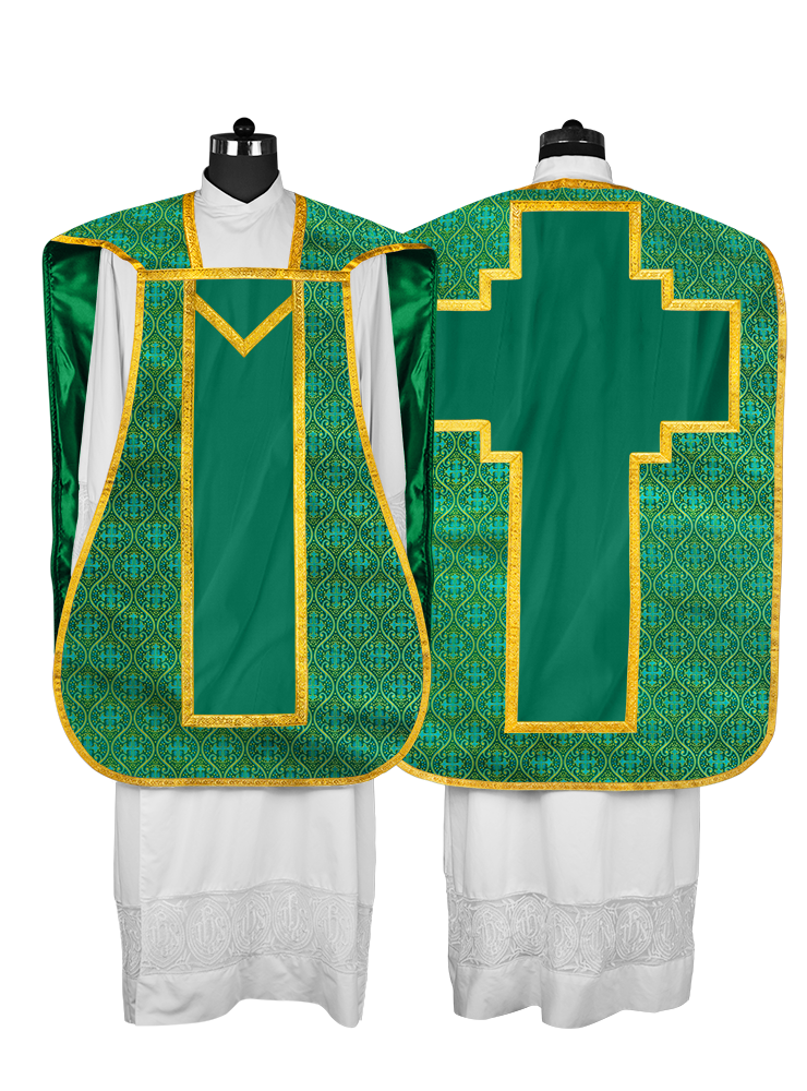 Fiddleback with spiritual motif