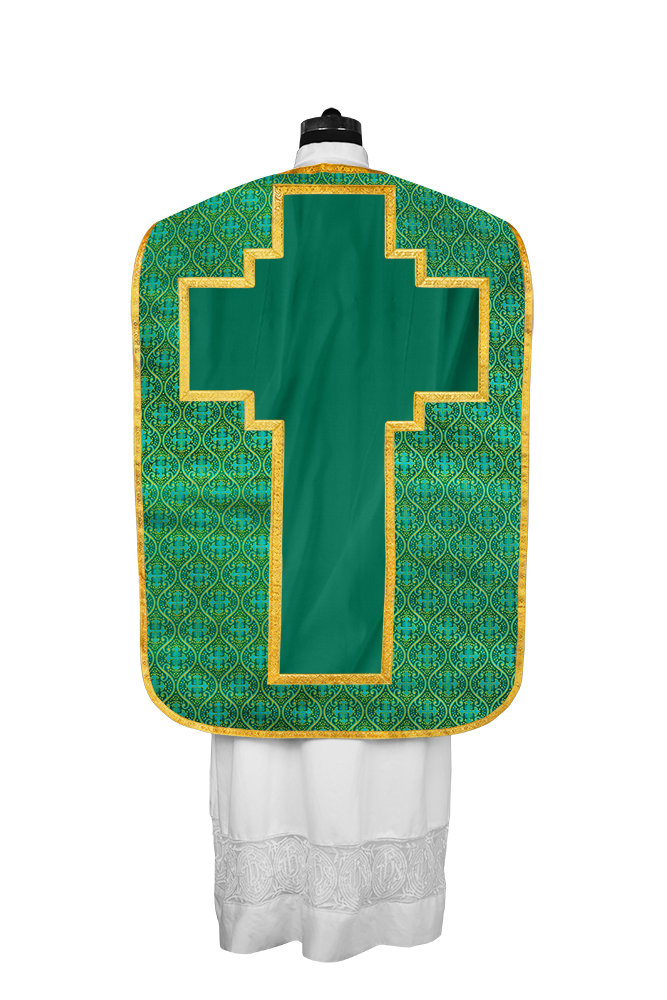 Fiddleback with spiritual motif