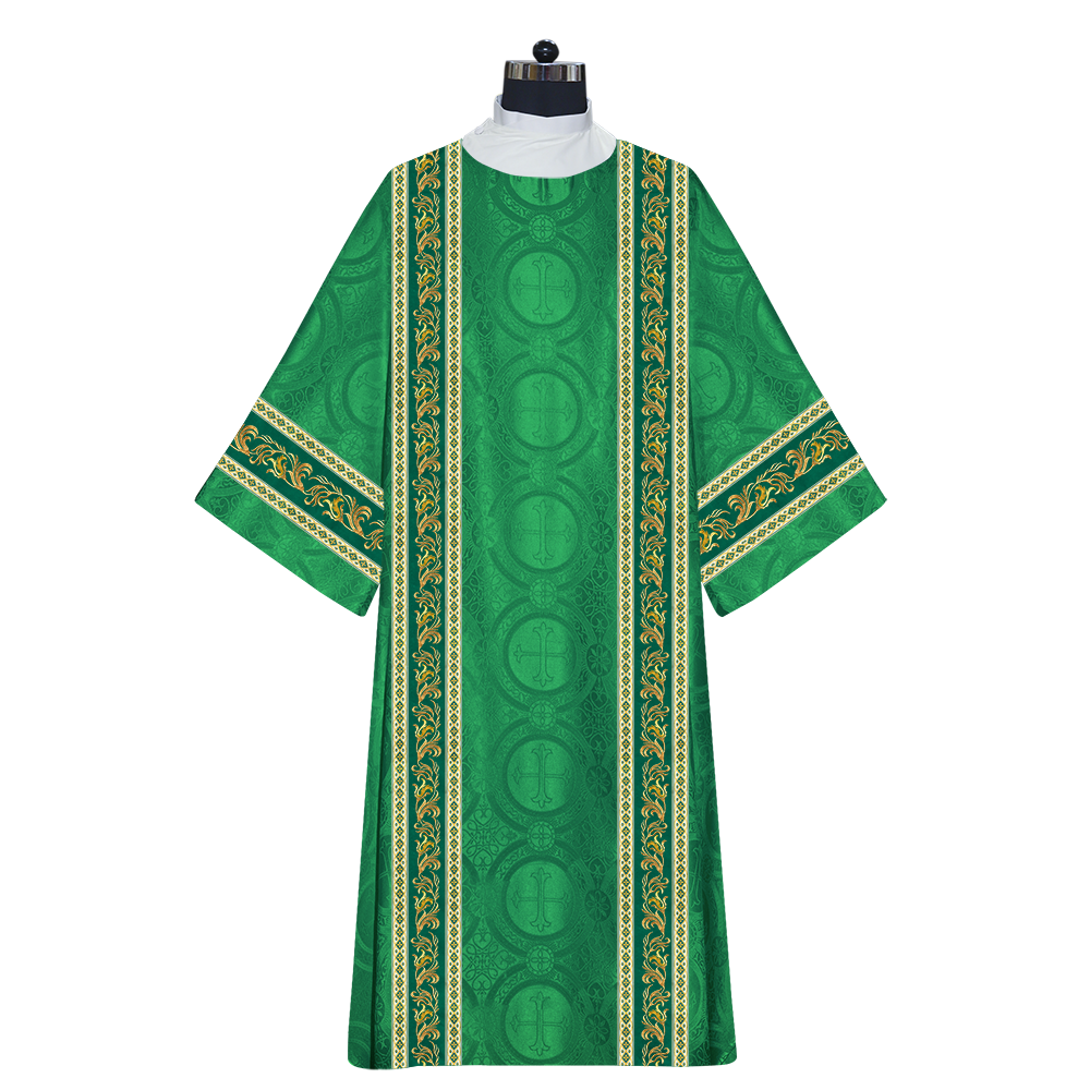 Dalmatics Vestments With Enhanced Embroidery