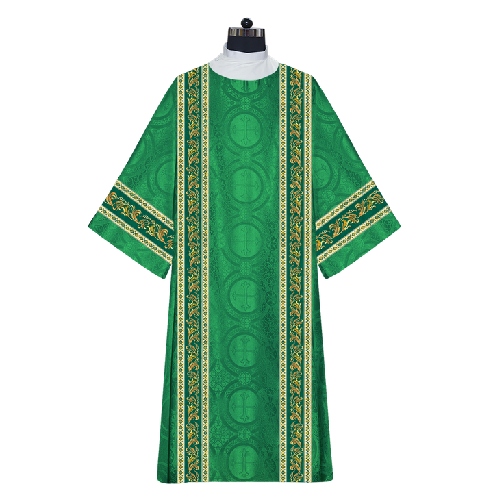 Dalmatics Vestments With Enhanced Embroidery