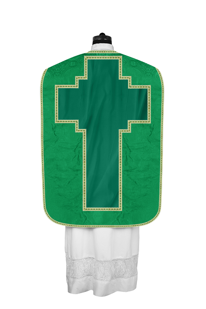 Roman chasuble with Motif and Trims