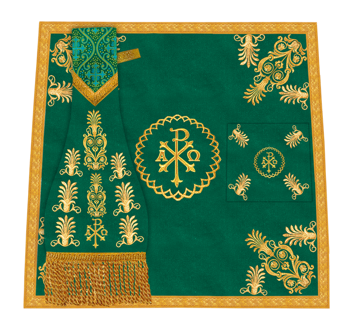 Mass set with solemn designs