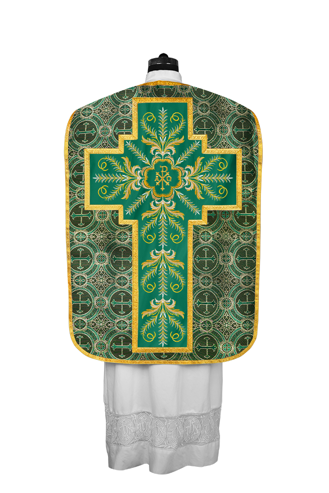 Roman Chasuble with liturgical motifs