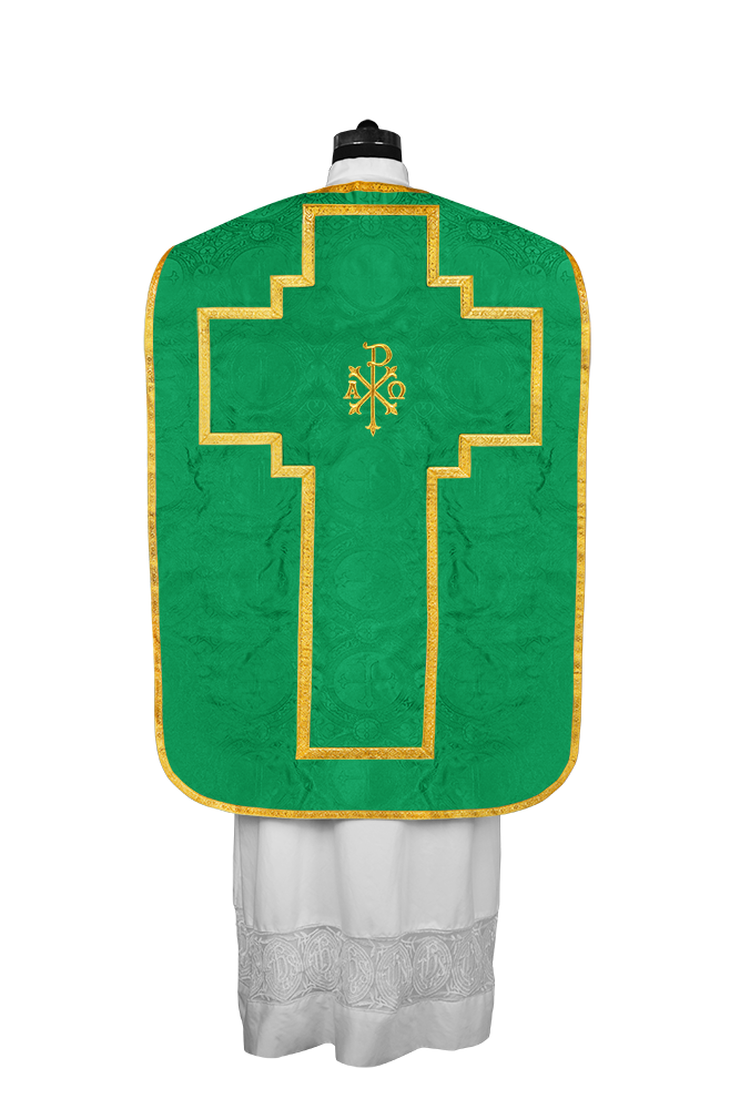 Roman Chasuble with adorned motif
