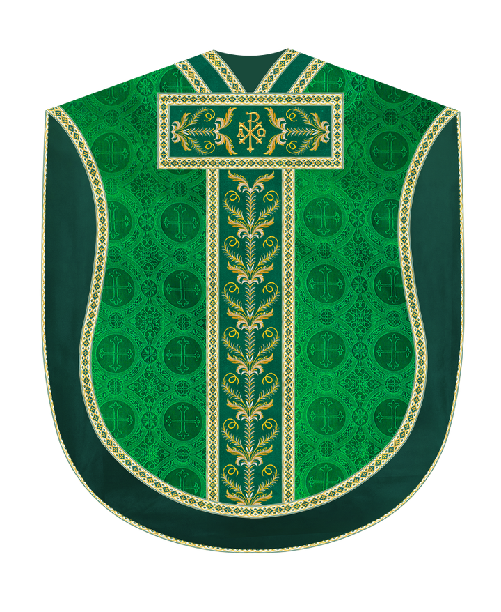 Borromean Chasuble Vestment With Liturgical Trims