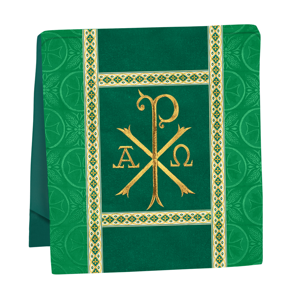 Altar Mass Set with Detailed Motif Embroidery