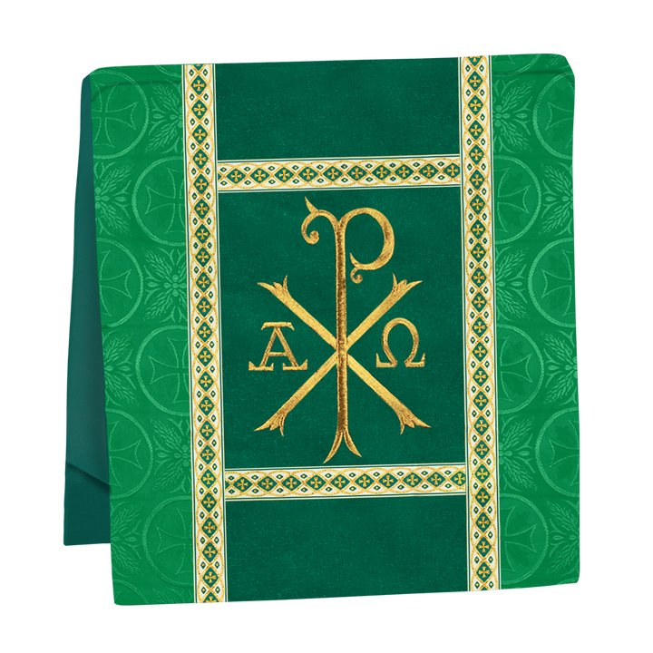 Altar Mass Set with Detailed Motif Embroidery