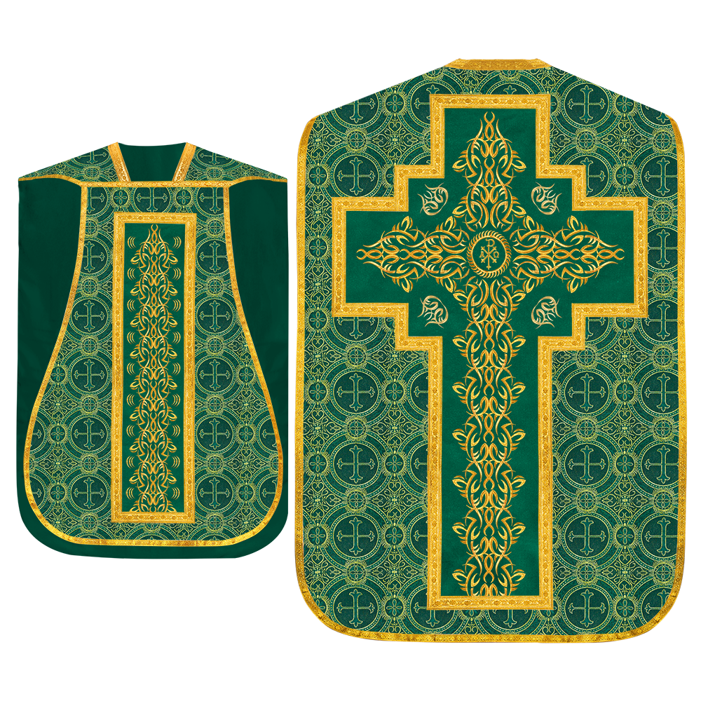 Fiddleback vestment with stole