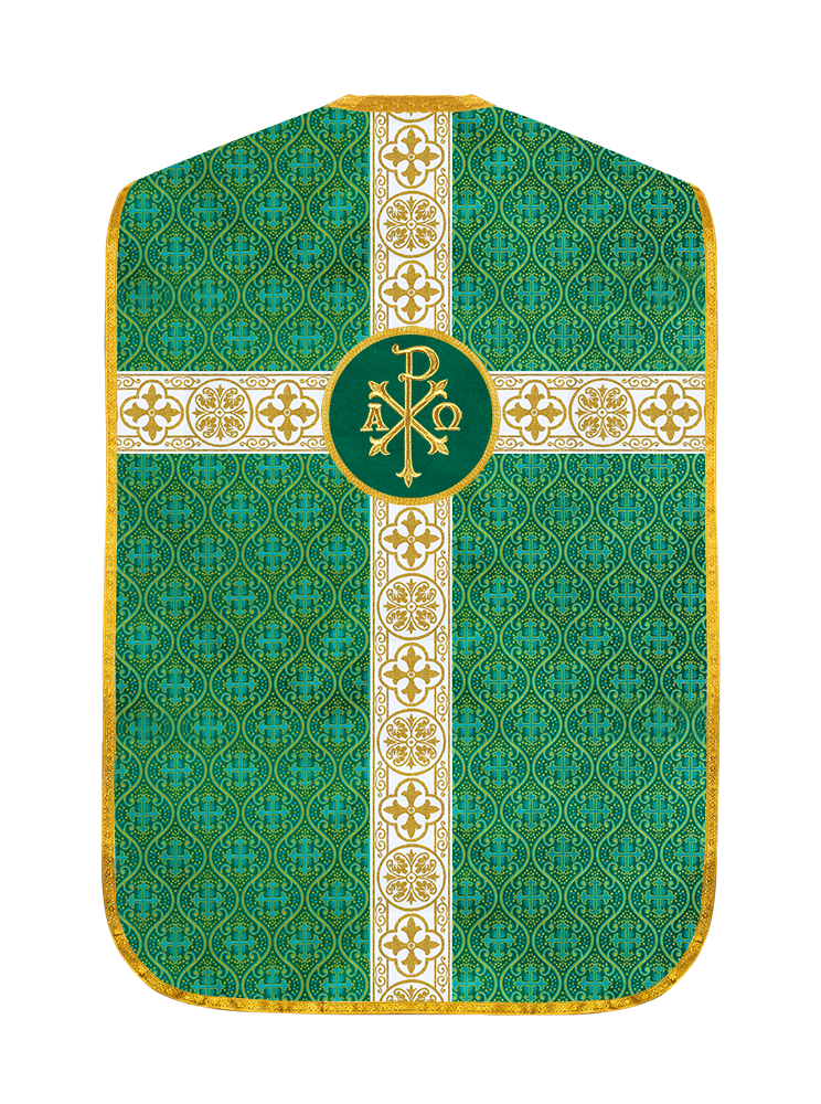 Roman Catholic Chasuble with Spiritual Motif